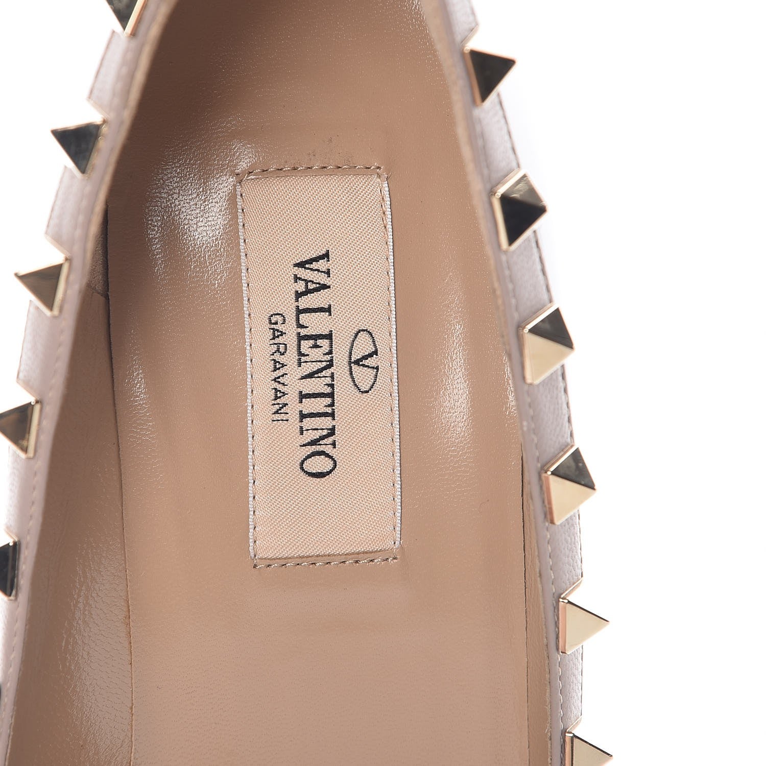 Valentino Garavani Patent Rockstud 85mm Pumps 37 Grey Poudre 7 of 9