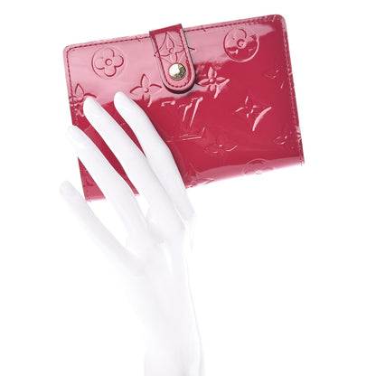 Louis Vuitton Vernis French Purse Wallet Rose Indien 2 of 8