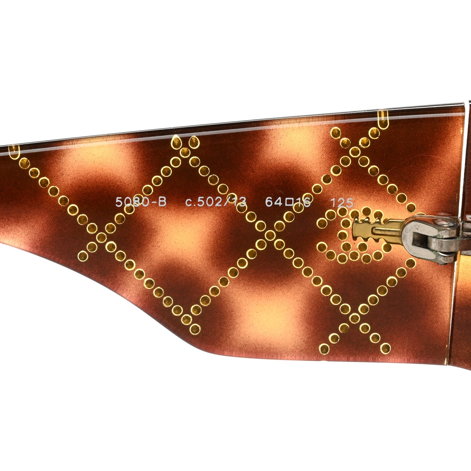 Chanel Acetate Crystal CC Sunglasses 5080-B Brown 5 of 8