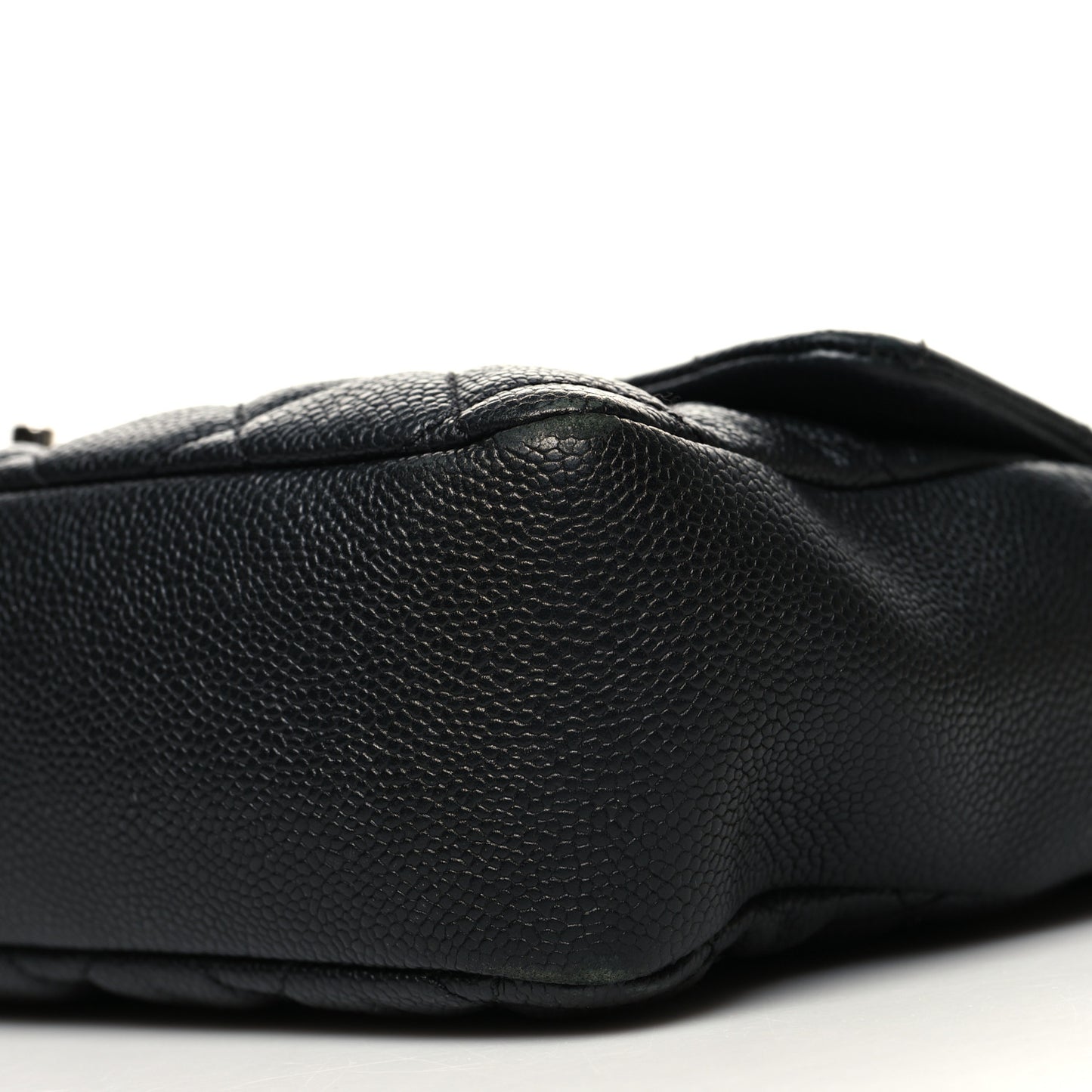 Caviar Quilted Jumbo Easy Flap Black