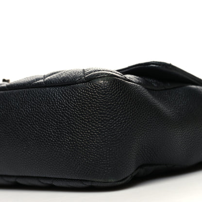 Chanel Caviar Quilted Jumbo Easy Flap Black 11 of 12