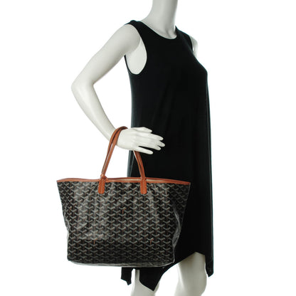 Goyard Goyardine Saint Louis PM Black Gold 2 of 8