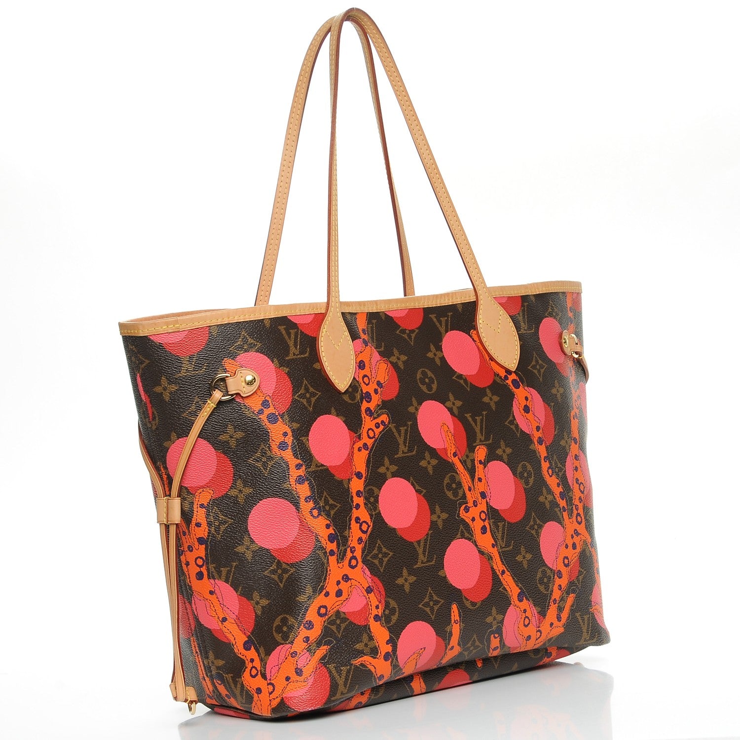Louis Vuitton Monogram Ramages Neverfull MM 3 of 7