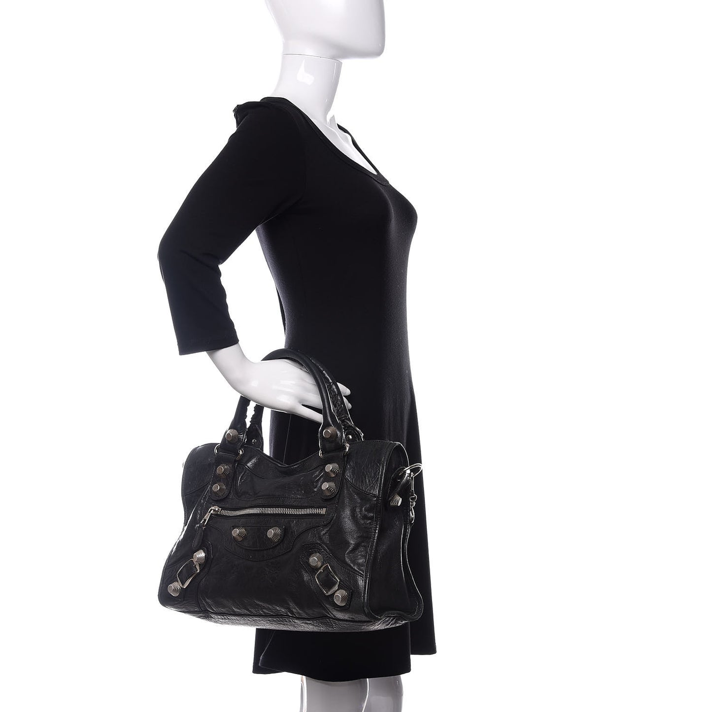 Agneau Giant 21 Silver Hardware City Black