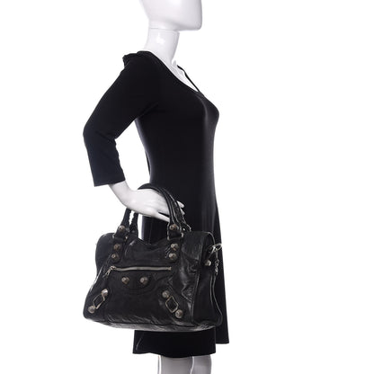 Balenciaga Agneau Giant 21 Silver Hardware City Black 3 of 14