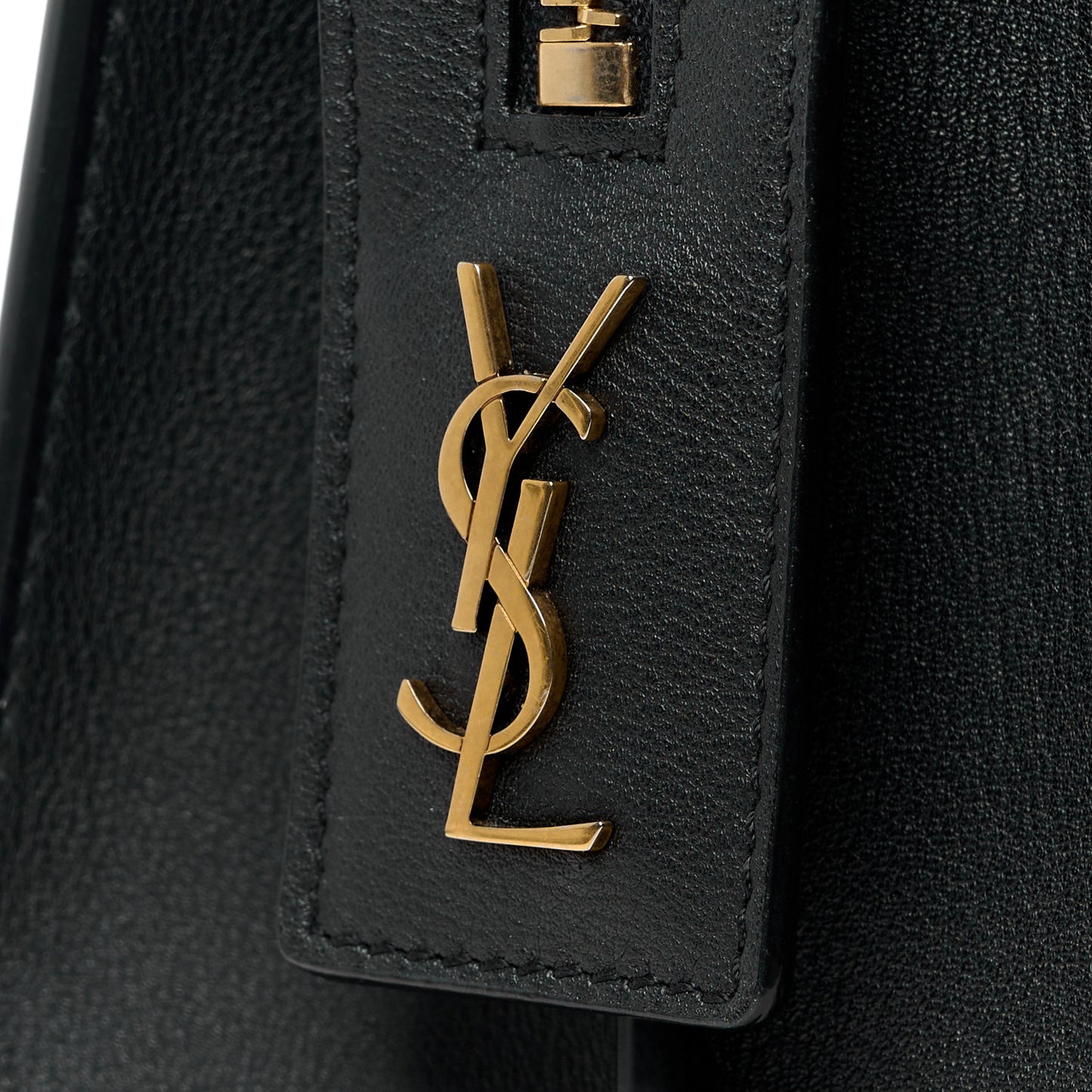 Smooth Calfskin Small East Side Tote Black