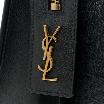 Saint Laurent Smooth Calfskin Small East Side Tote Black 13 of 18