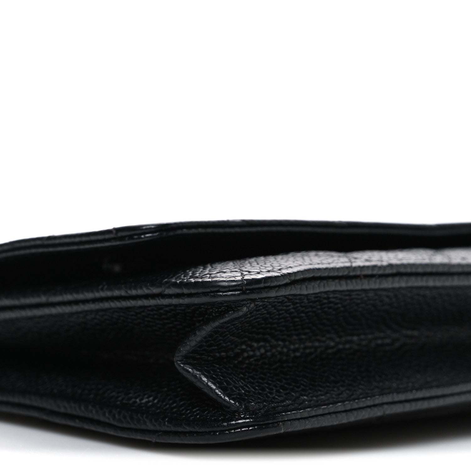 Chanel Caviar Quilted Wallet on Chain WOC Black 10 of 11