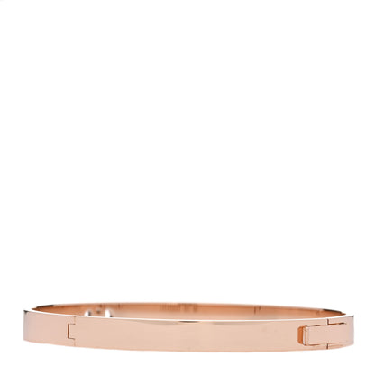 Hermes 18K Rose Gold Diamond PM H D'Ancre Bracelet ST 2 of 4