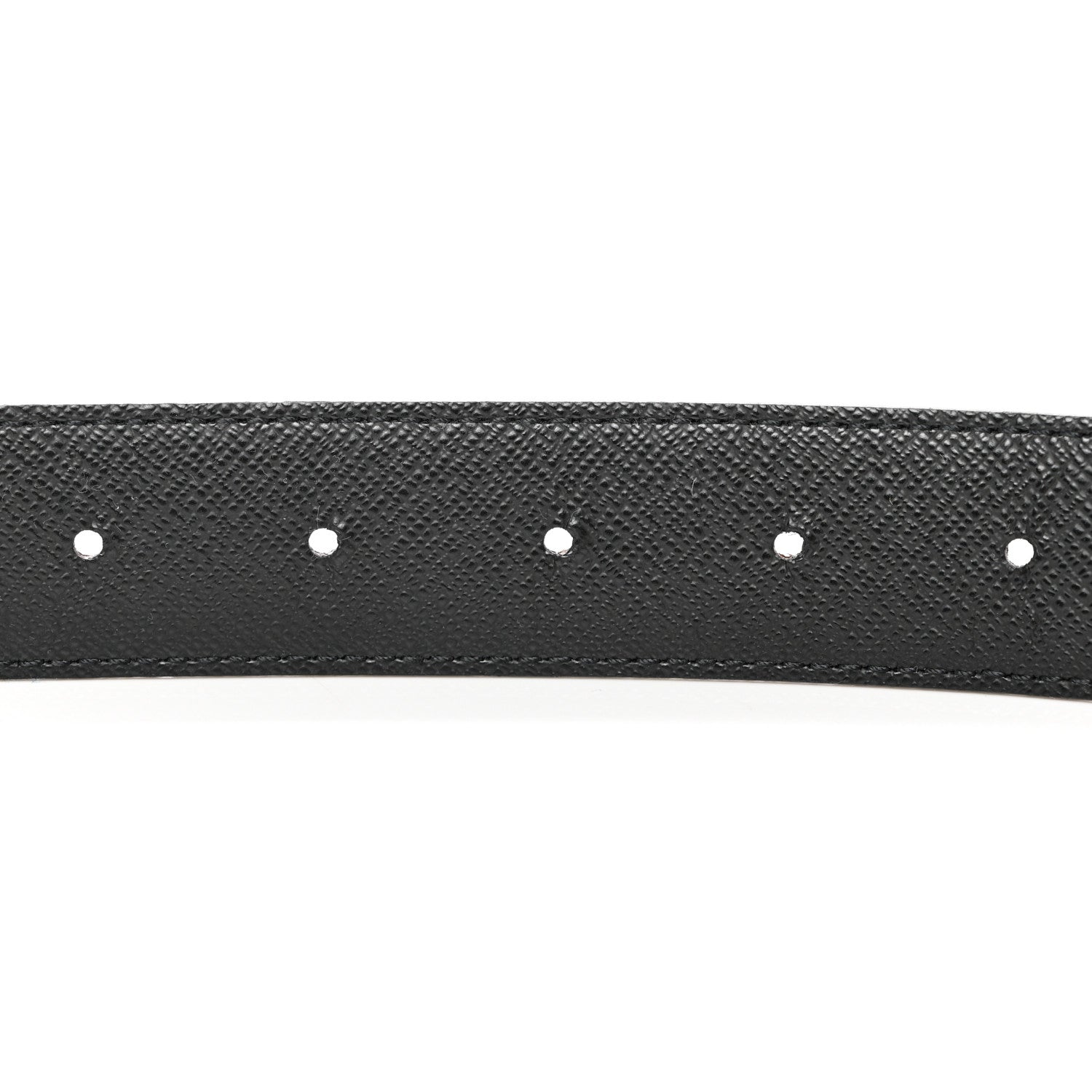 Louis Vuitton Calfskin Monogram 30mm LV Initiales Reversible Belt 90 36 Black 4 of 5