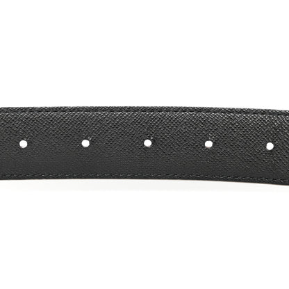 Louis Vuitton Calfskin Monogram 30mm LV Initiales Reversible Belt 90 36 Black 4 of 5