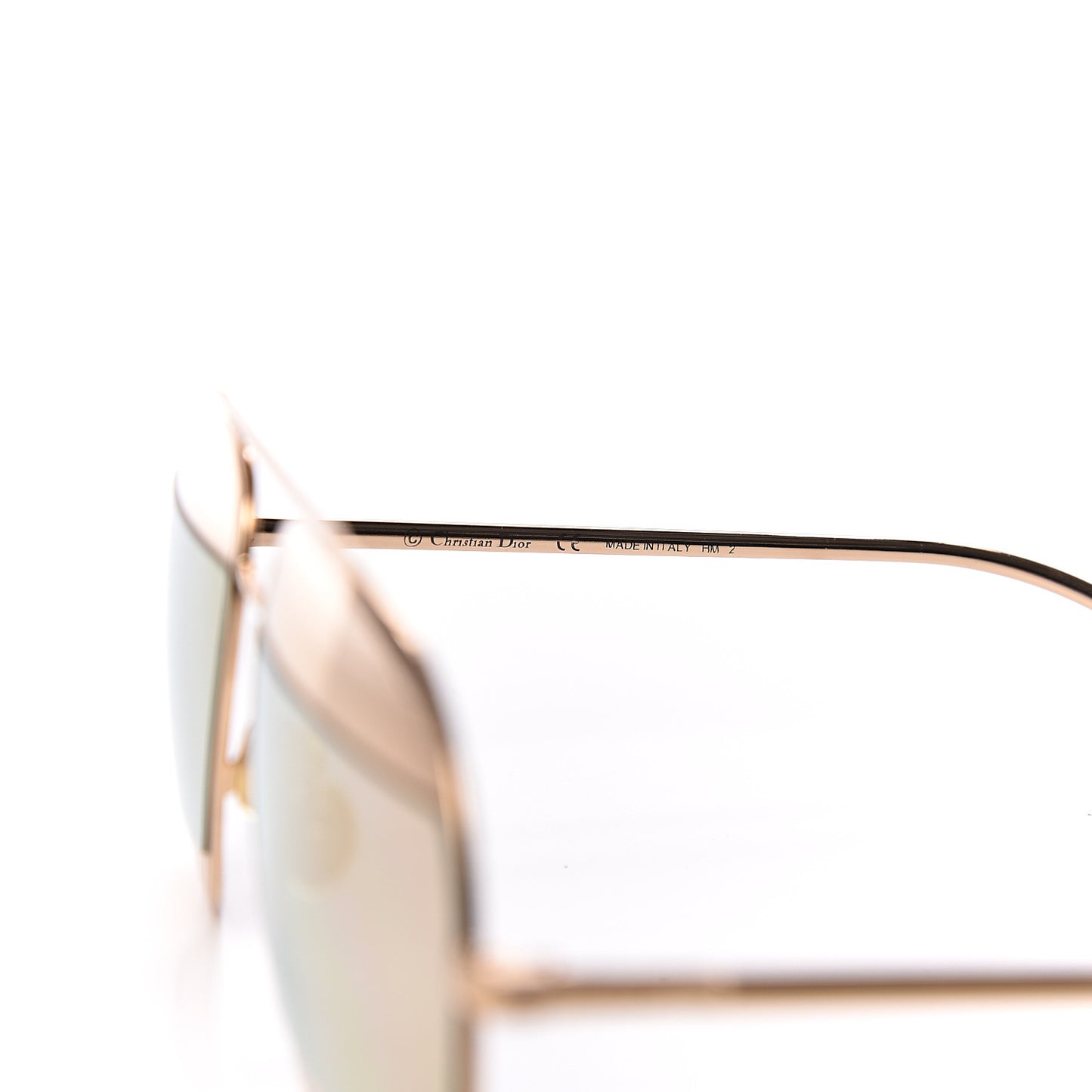 Split 1 Aviator Sunglasses Gold