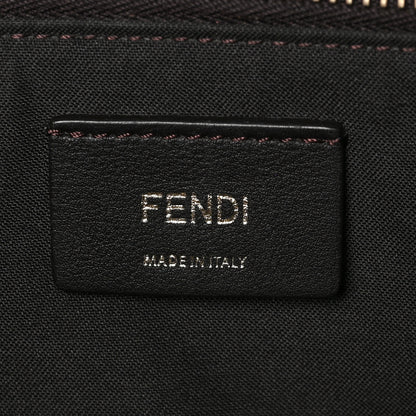 Fendi Vitello Dolce Monster Eyes Inlay Studded Medium By The Way Boston Bag Camelia Black Multicolor 6 of 8