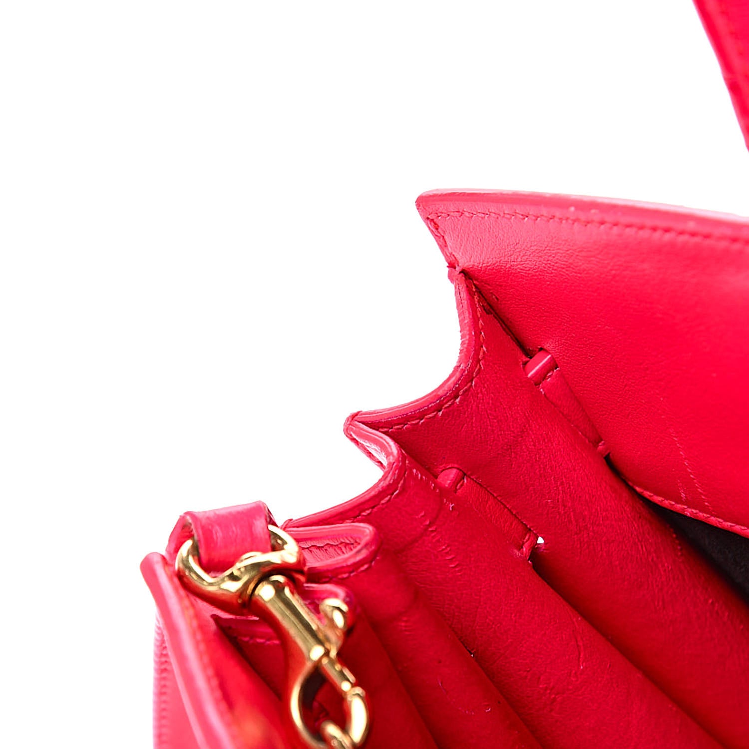 Saint Laurent Calfskin Nano Sac De Jour Fluo Pink 20 of 20
