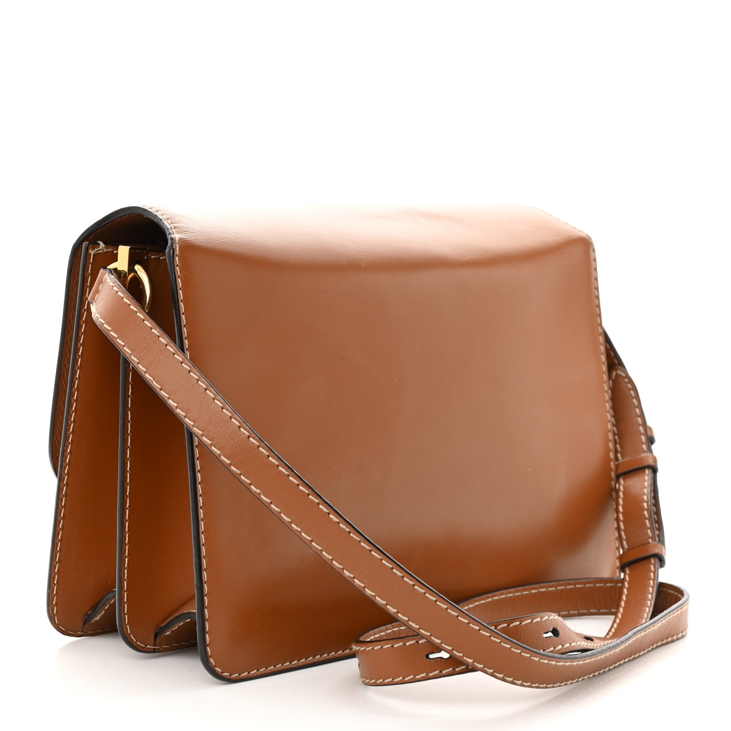 Salvatore Ferragamo Calfskin Joanne Crossbody Sella 3 of 13