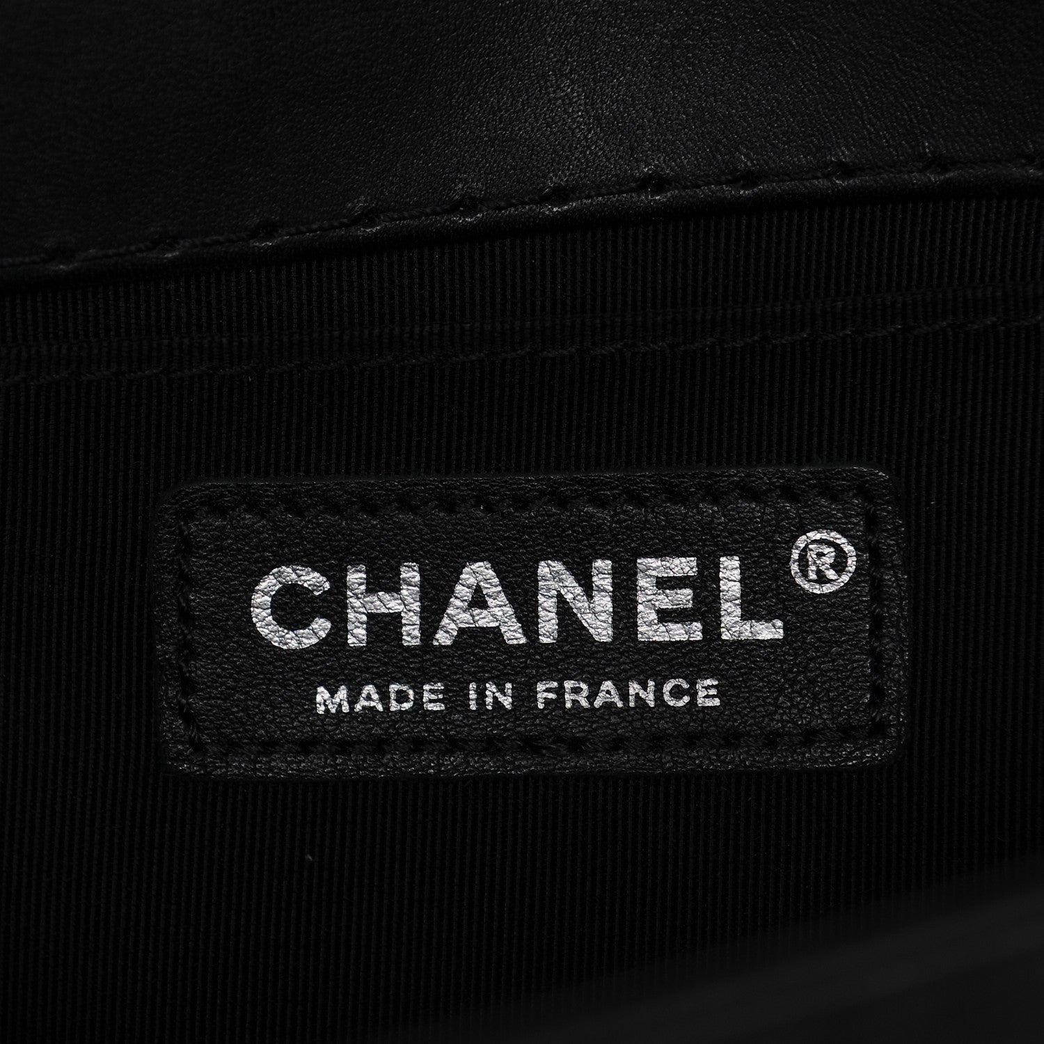 Chanel Lambskin Stitch Quilted Medium Boy Flap Black 6 of 7