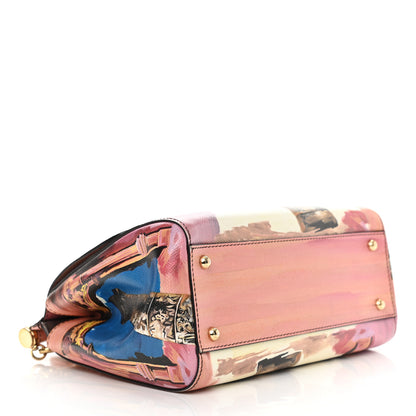 Dolce & Gabbana Dauphine Roma Printed Medium Miss Sicily Satchel Multicolor 4 of 14