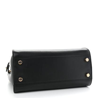 Fendi Vitello Medium Peekaboo Iconic Essentially Satchel Black 4 of 11
