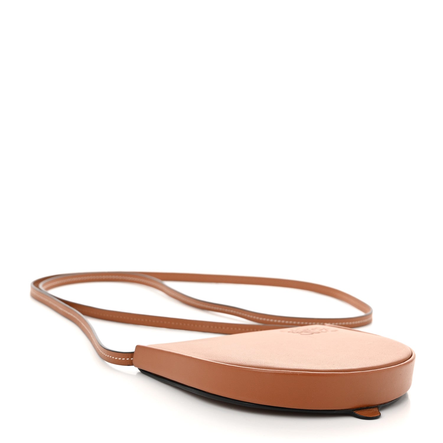 Loewe Soft Calfskin Large Heel Pouch Tan 4 of 12