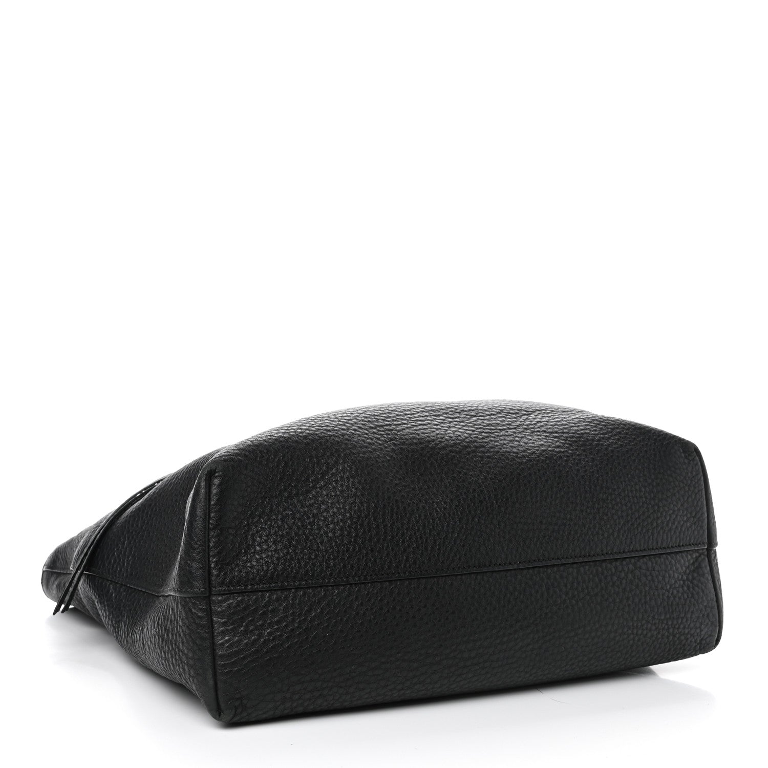 Prada Vitello Daino Tote Black 3 of 4