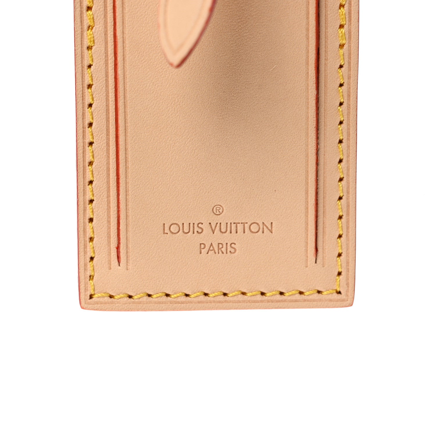 Louis Vuitton LOUIS VUITTON Vachetta Luggage Tag 3 of 4