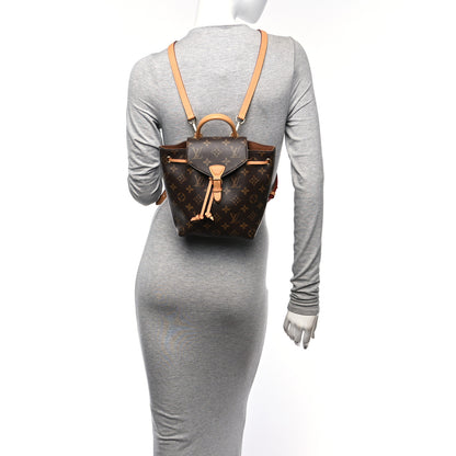 Louis Vuitton Monogram Montsouris BB Backpack Natural 2 of 10