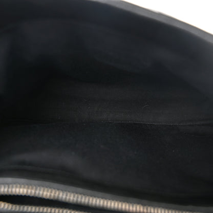 Saint Laurent Sheepskin Matelasse Chevron Monogram Large College Satchel Black 5 of 11
