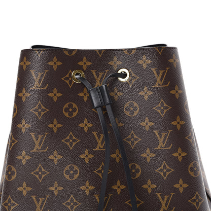 Louis Vuitton Monogram Neonoe MM Black 7 of 10