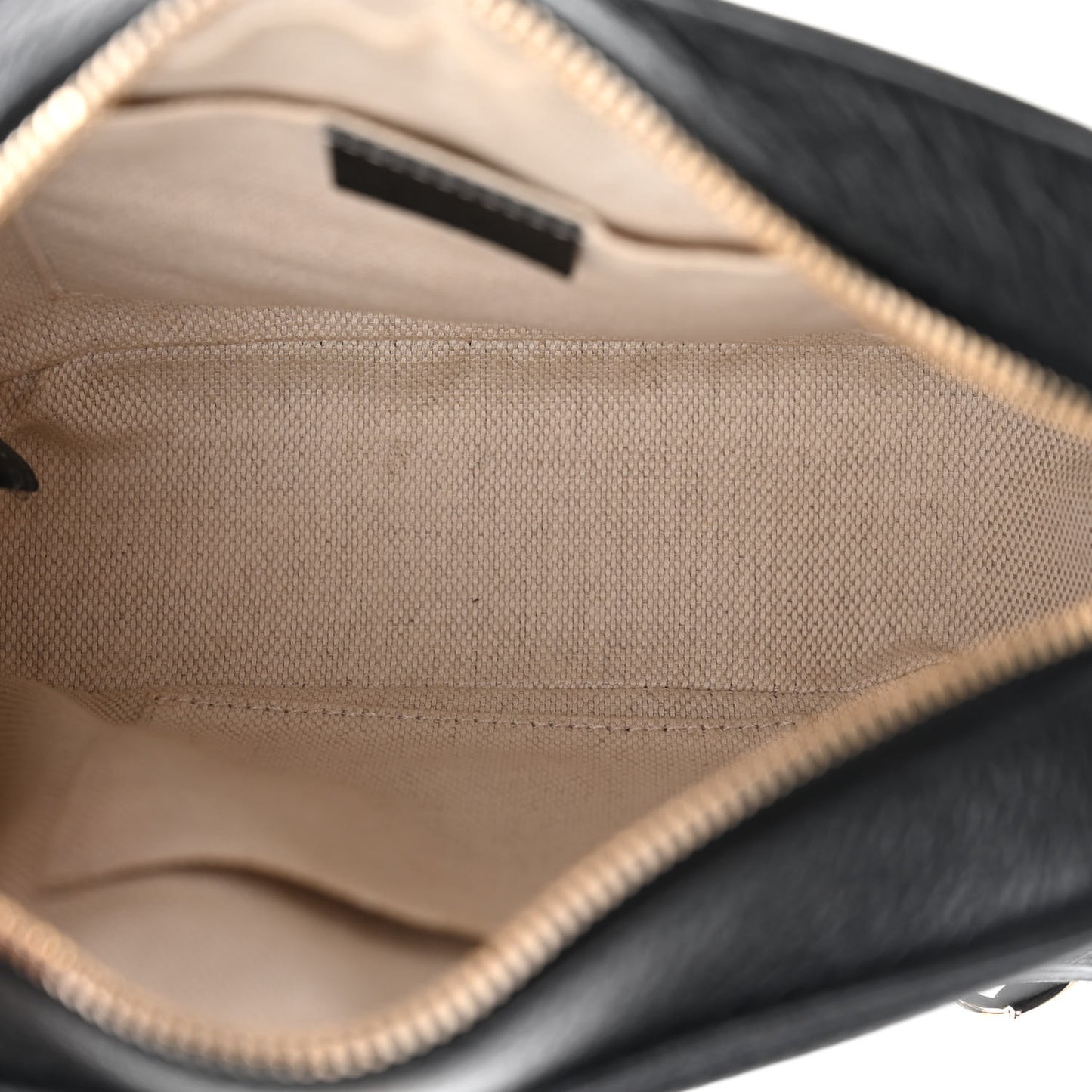 Pebbled Calfskin Small Soho Disco Bag Black