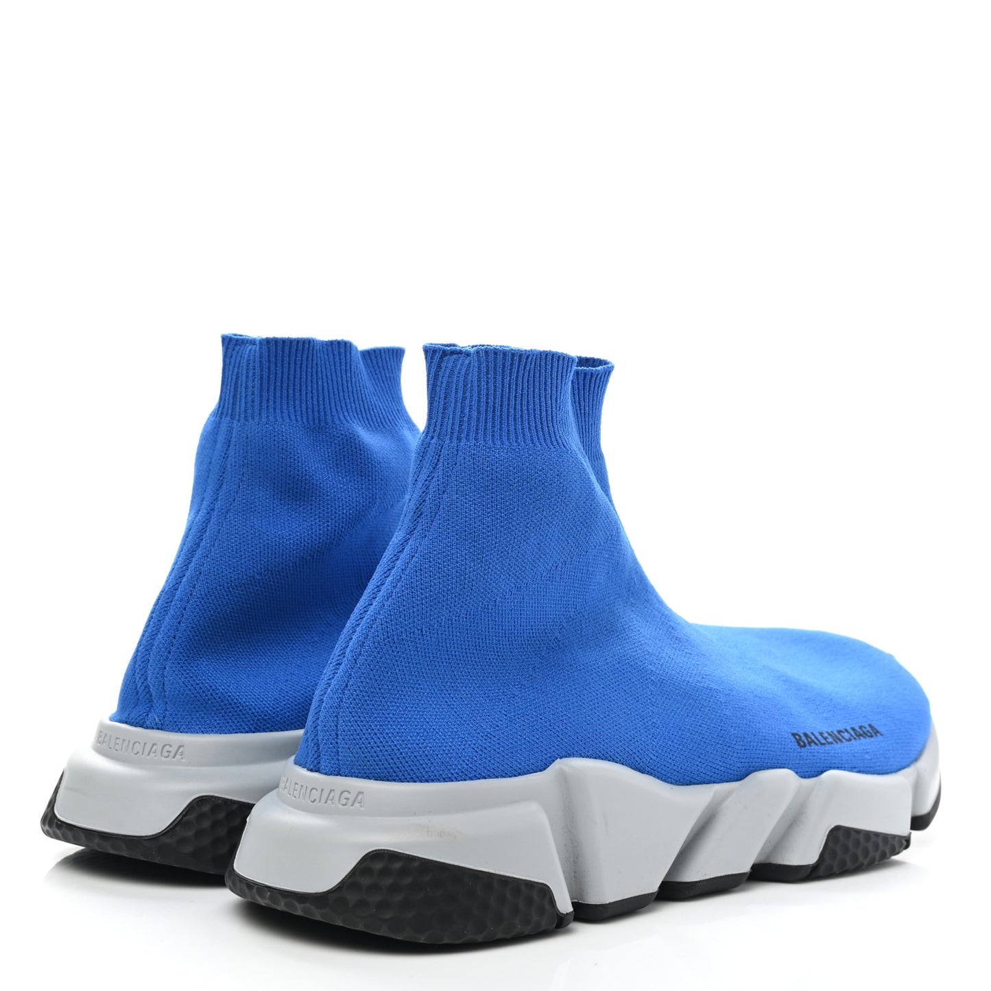 Neoprene Knit Mens Speed Sneakers 44 Bleu