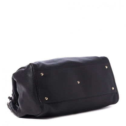 Gucci Pebbled Calfskin Large Soho Shoulder Bag Black 4 of 10