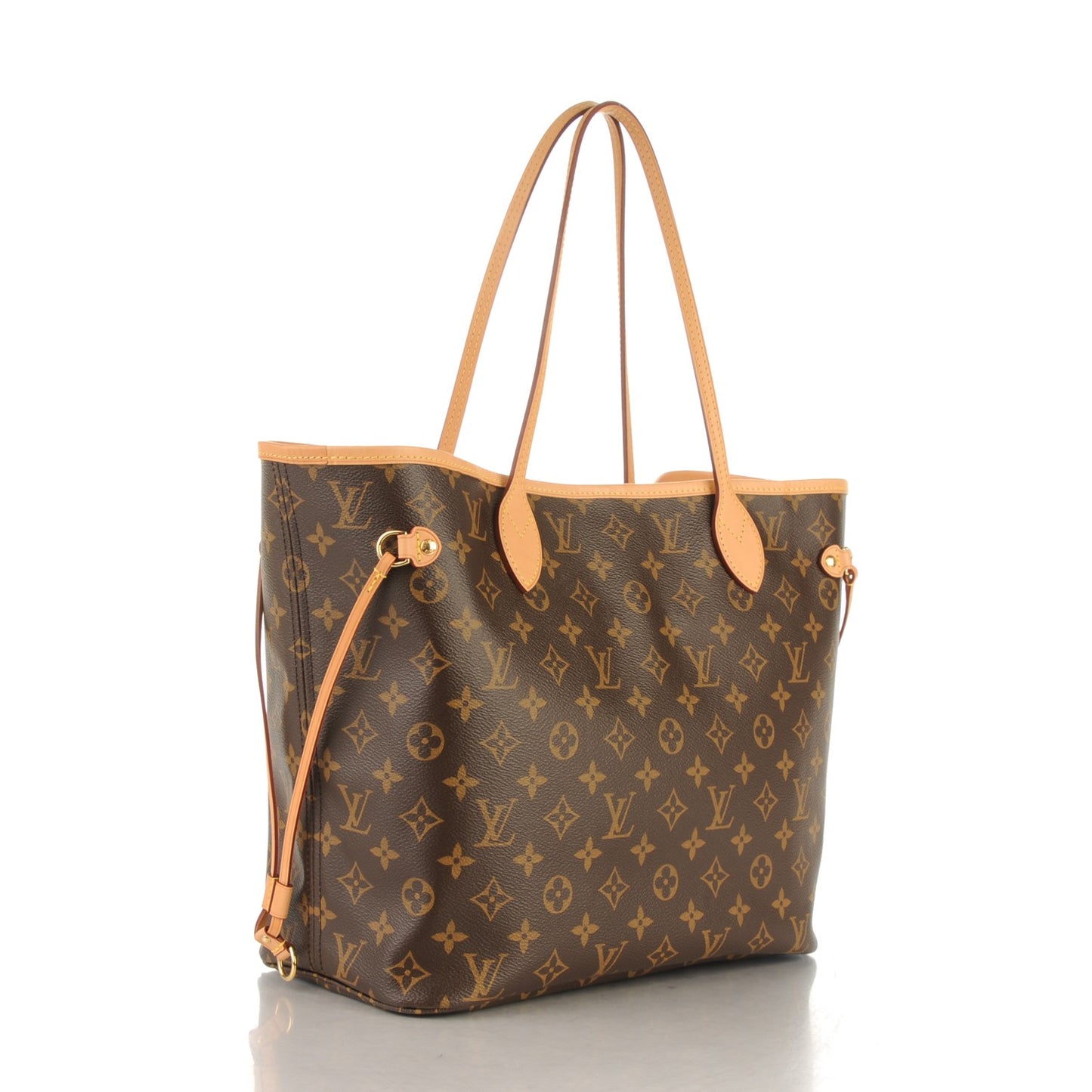 Monogram Neverfull MM Rose Ballerine