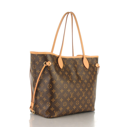 Louis Vuitton Monogram Neverfull MM Rose Ballerine 3 of 8