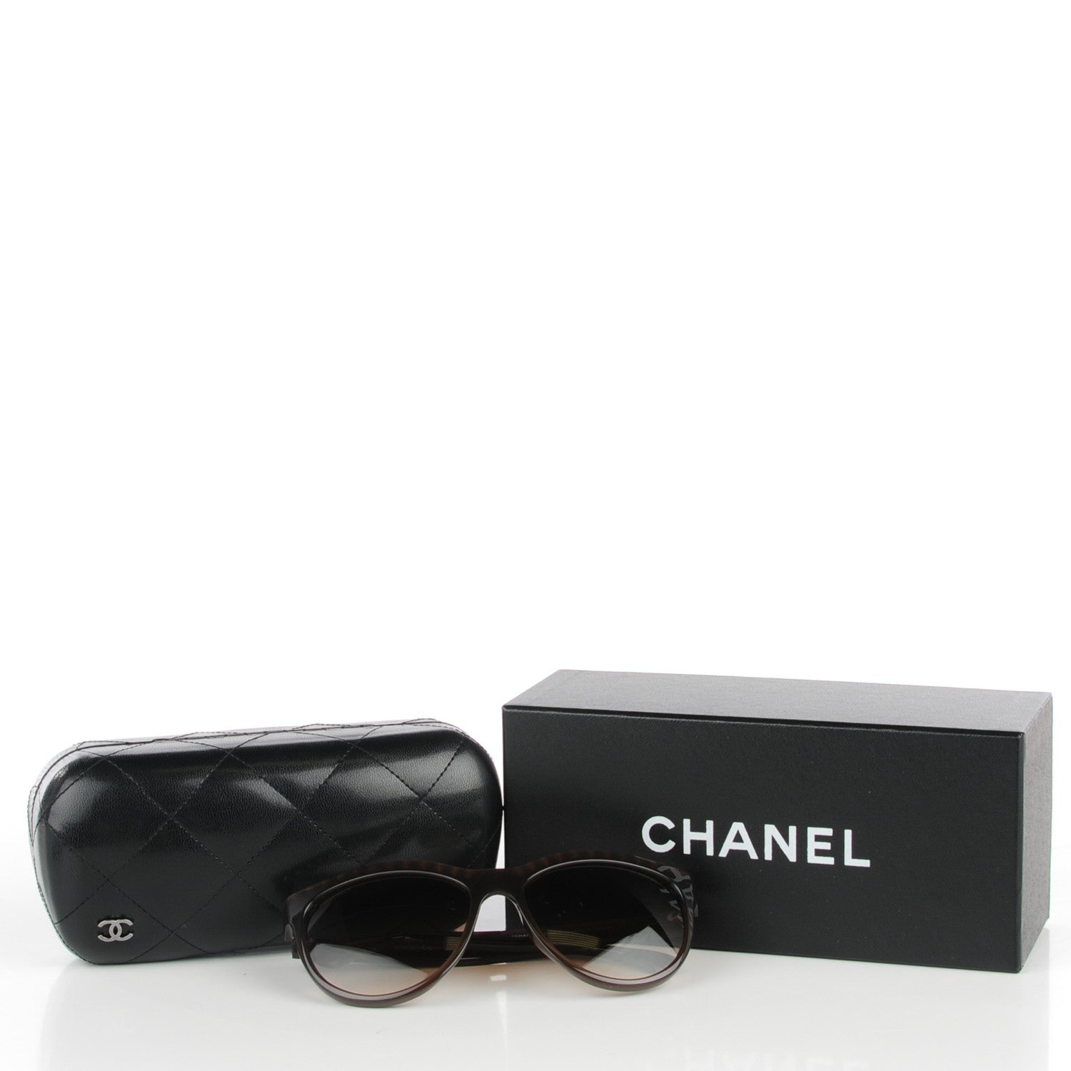Chanel Freshwater Cultured Pearl Butterfly Sunglasses 6040-H Brown 7 of 7