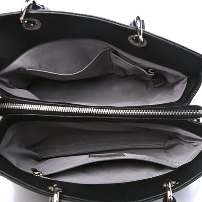 Chanel Soft Caviar Quilted CC Timeless Tote Black 6 of 11