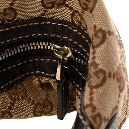 Gucci Monogram Large Biba Studded Hobo Dark Brown 16 of 16