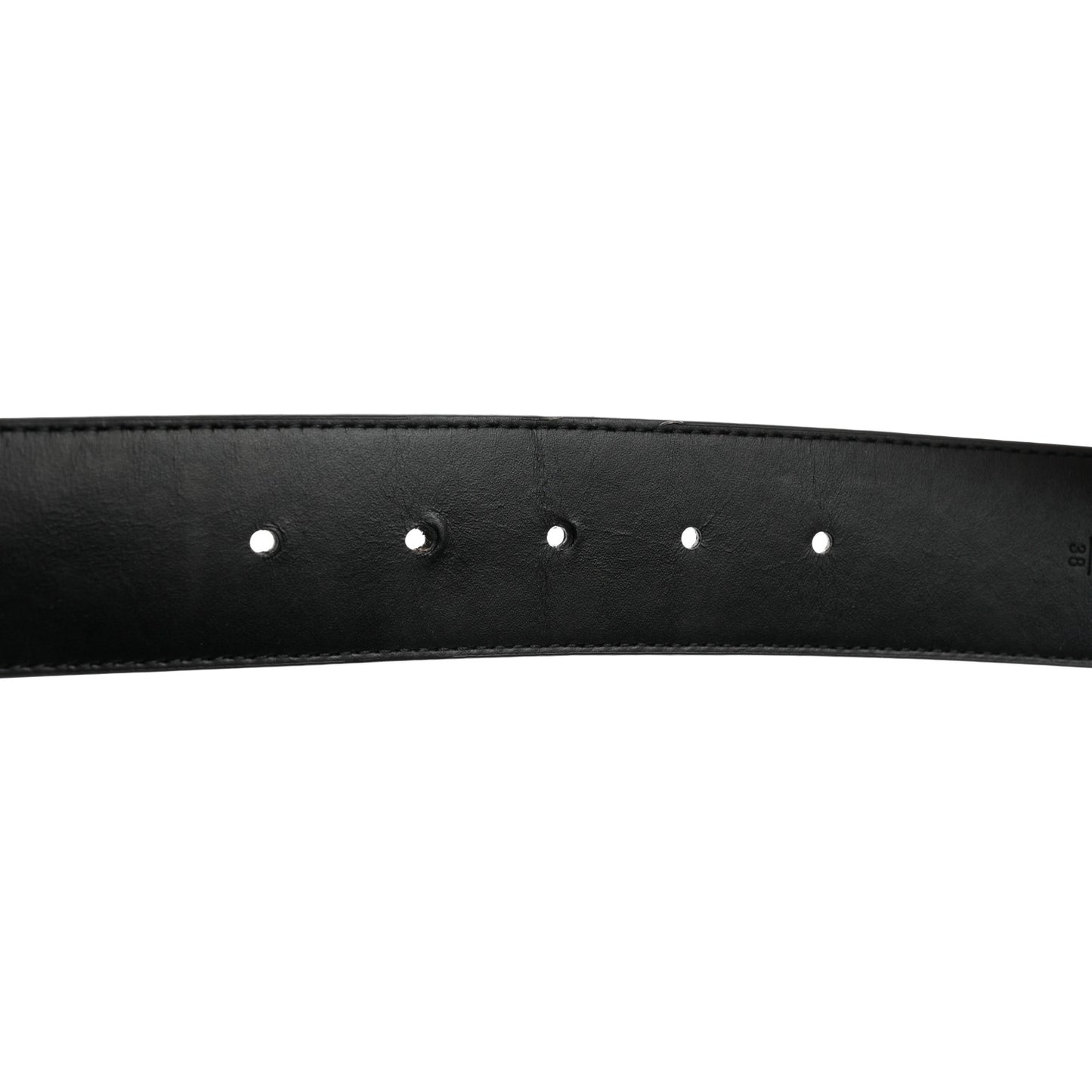 Damier Graphite 40mm LV Initiales Belt 95 38