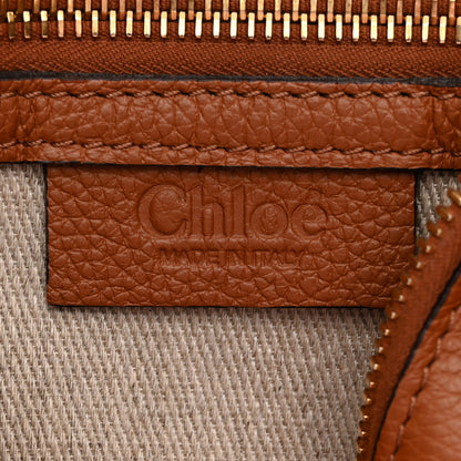 Chloe Calfskin Medium Marcie Satchel Tan 6 of 12