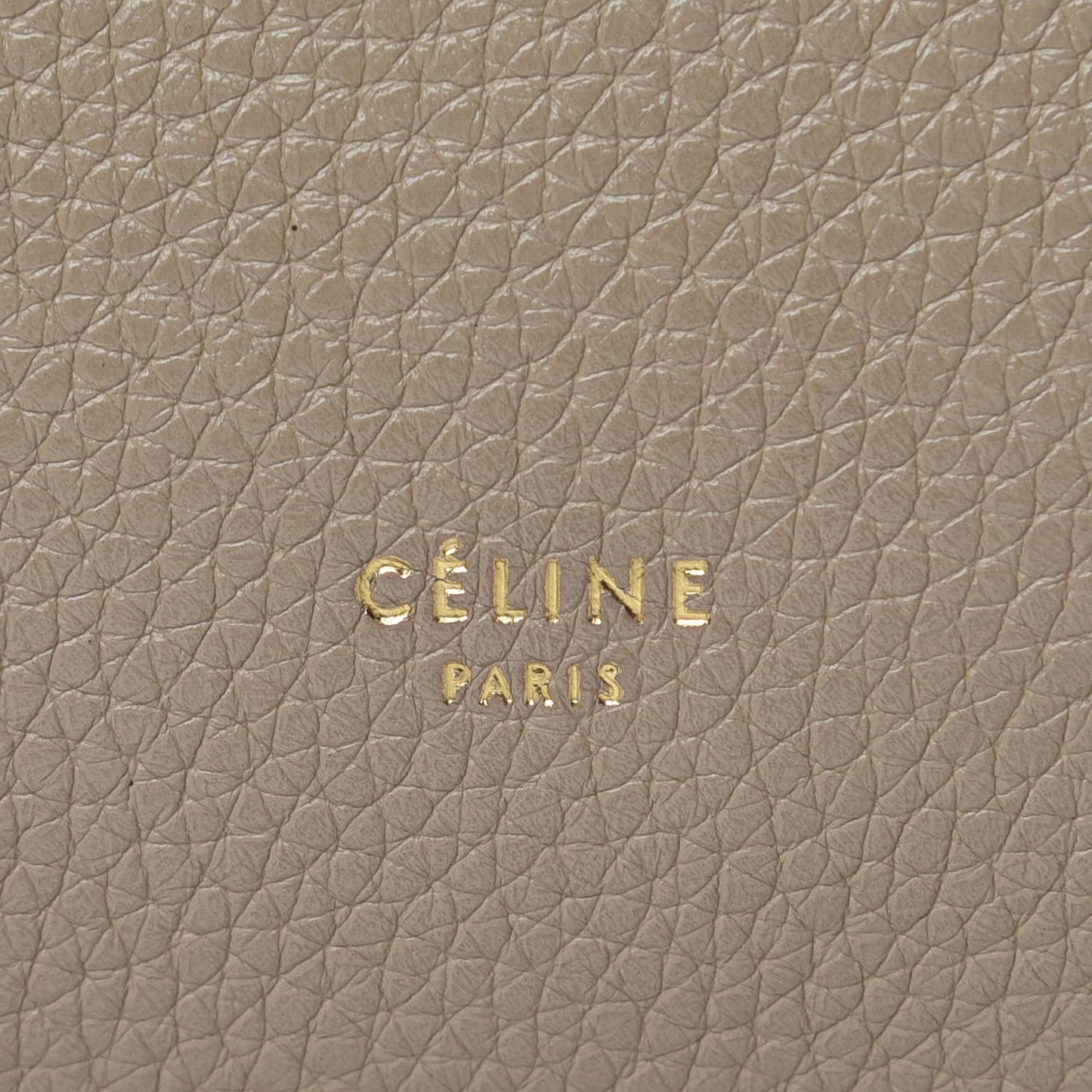 Grained Calfskin Mini Belt Bag Light Taupe