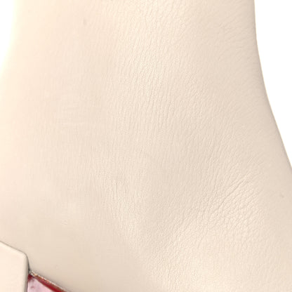 Christian Louboutin Calfskin Ziptotal 85 Ankle Boots 36.5 White 8 of 13