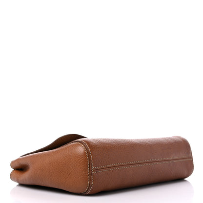 Mulberry Natural Calfskin Small Lily Flap Oak 4 of 19