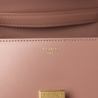 Celine Box Calfskin Teen Classic Box Flap Bag Antique Rose 8 of 10