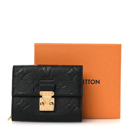 Louis Vuitton Empreinte Metis Compact Wallet Black 7 of 7