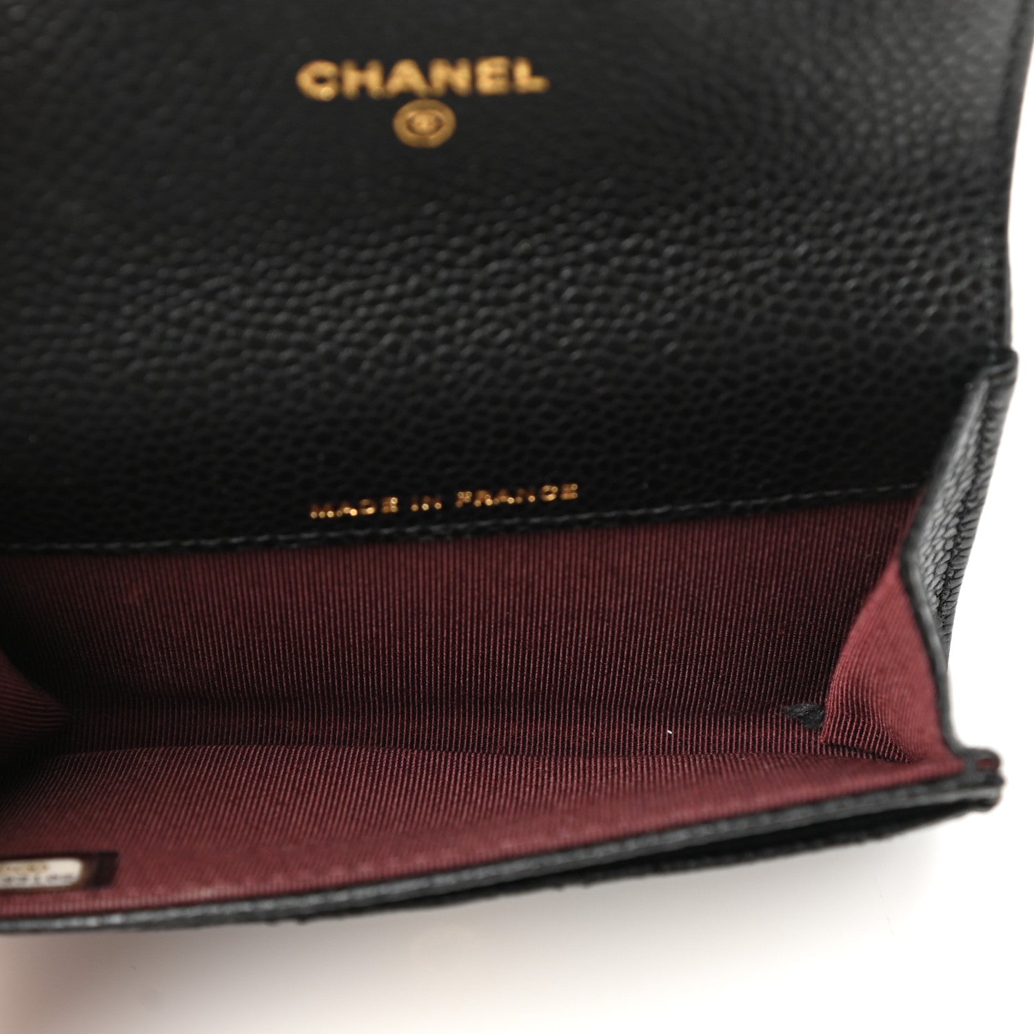 Chanel Caviar Quilted Flap Card Holder Black 5 of 8