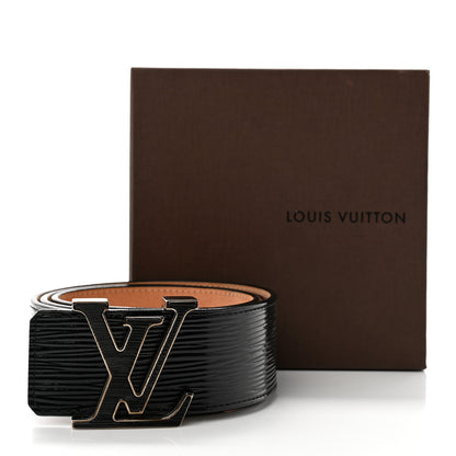 Louis Vuitton Epi Electric 40mm LV Initiales Belt 80 32 Black 8 of 8