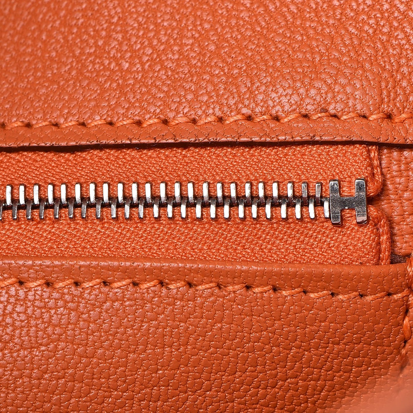 Epsom Birkin 35 Orange
