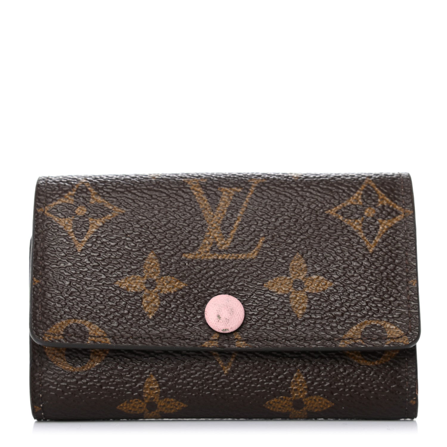 Louis Vuitton Monogram Multicles 6 Key Holder Rose Ballerine 1 of 8