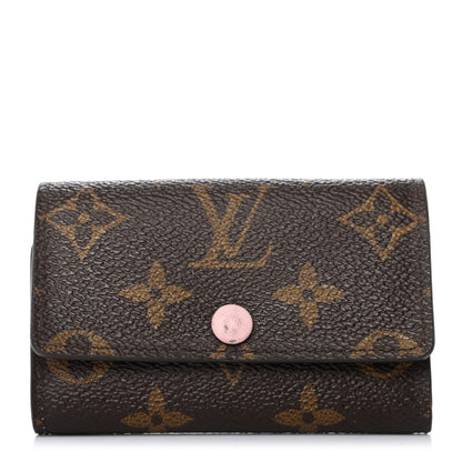 Louis Vuitton Monogram Multicles 6 Key Holder Rose Ballerine 1 of 8
