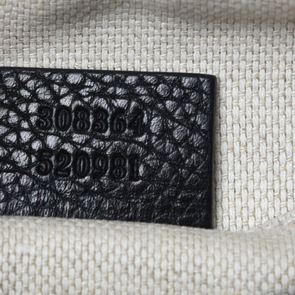 Gucci Pebbled Calfskin Small Soho Disco Bag Black 9 of 9