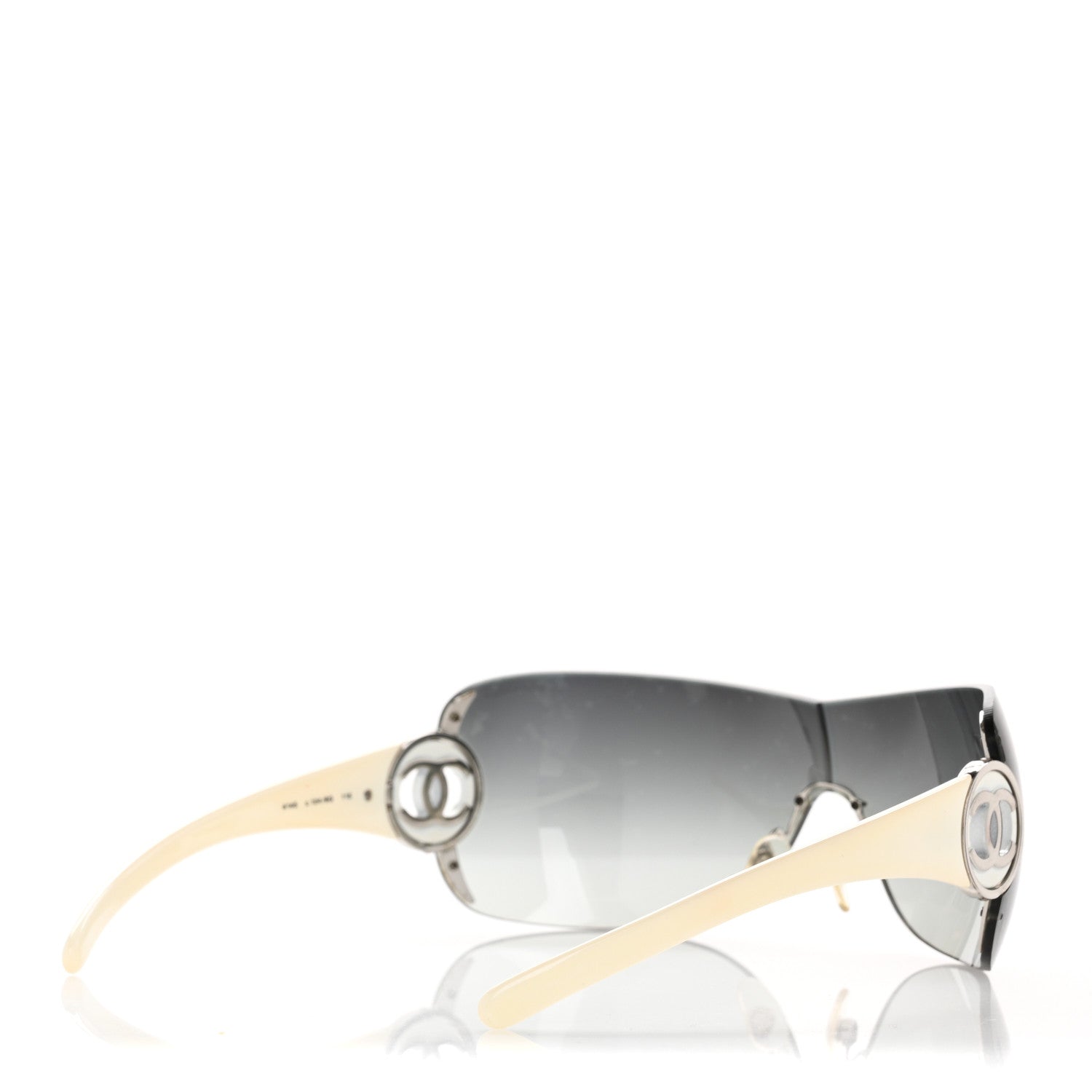 Chanel CC Sunglasses 4145 White 4 of 8